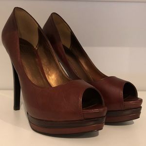 Pelle Moda open toe hi hi heel NEVER WORN